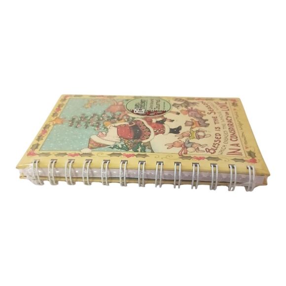 Mary Engelbreit Christmas Journal Blessed is the Season Santa Claus 80 Page NEW. - Picture 7 of 14
